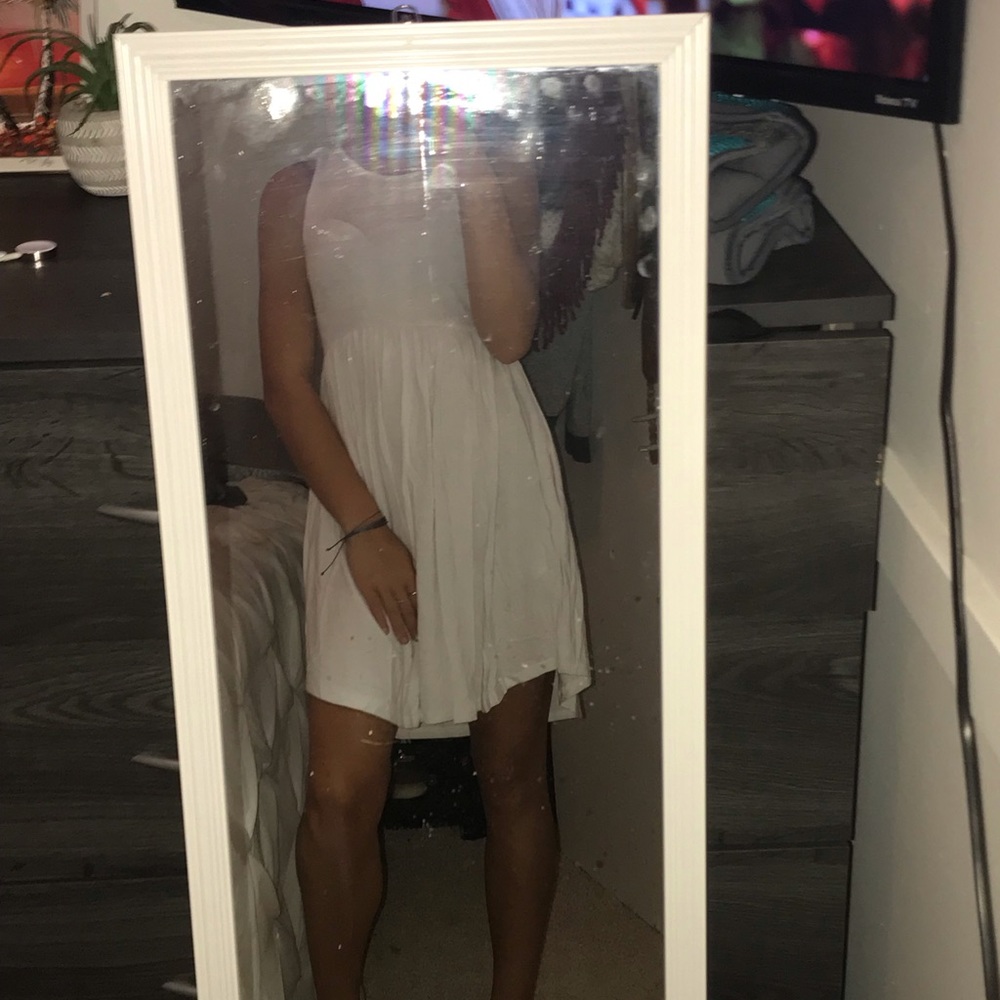 White summer dress
